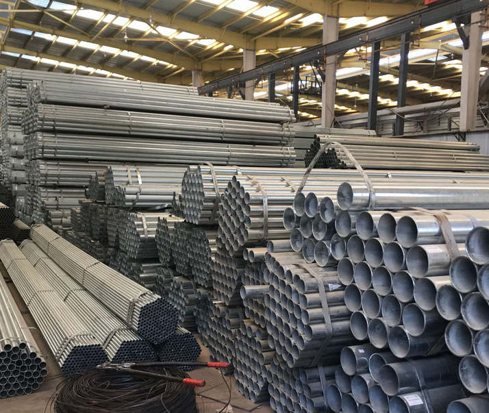 宁河q235b热镀锌带钢管